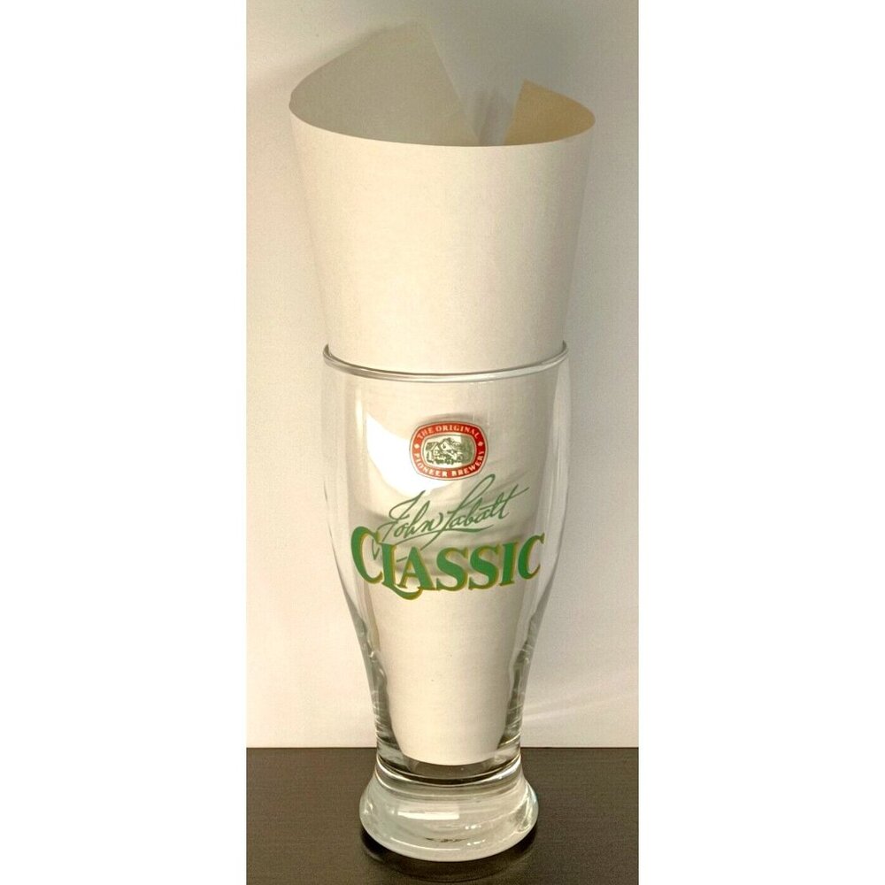 John Labatt Classic Pilsner Pint Glass RARE 6 3/4" Tall
